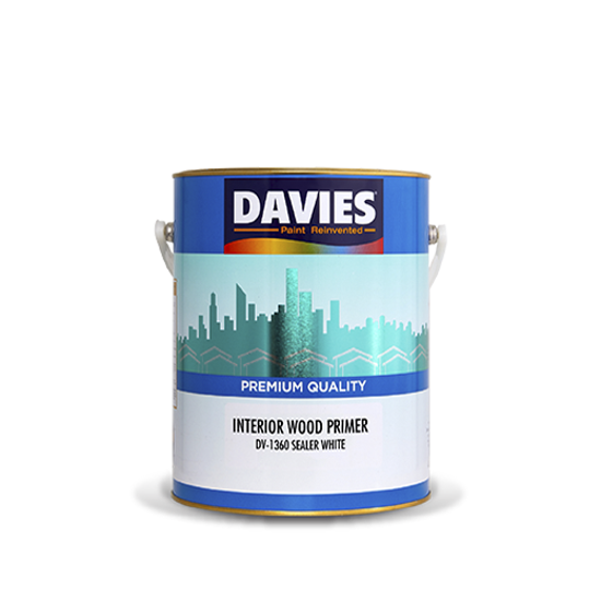 Prima Home Depot Davies Interior Wood Primer & Sealer White 1 Gallon